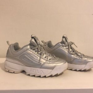FILA Disruptors Silver